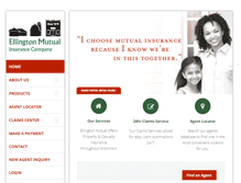 Tablet Screenshot of ellingtonmutual.com